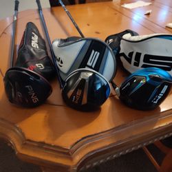 Gold Drivers Ping , Taylor Made Sim