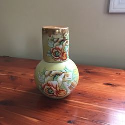 Vintage  Bedside Water Jar And Cup