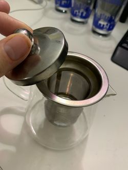 Loose leaf glad tea pot