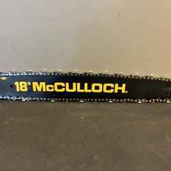 New Cutting Bar and Chain