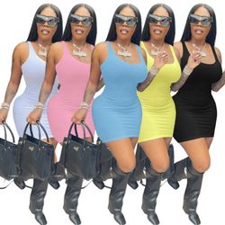 Ladies Sleeveless Sundress 