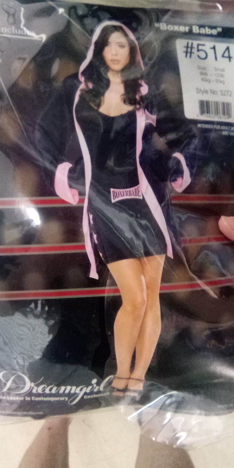 Brand new Boxer Babe women's Halloween costume adult size small never opened