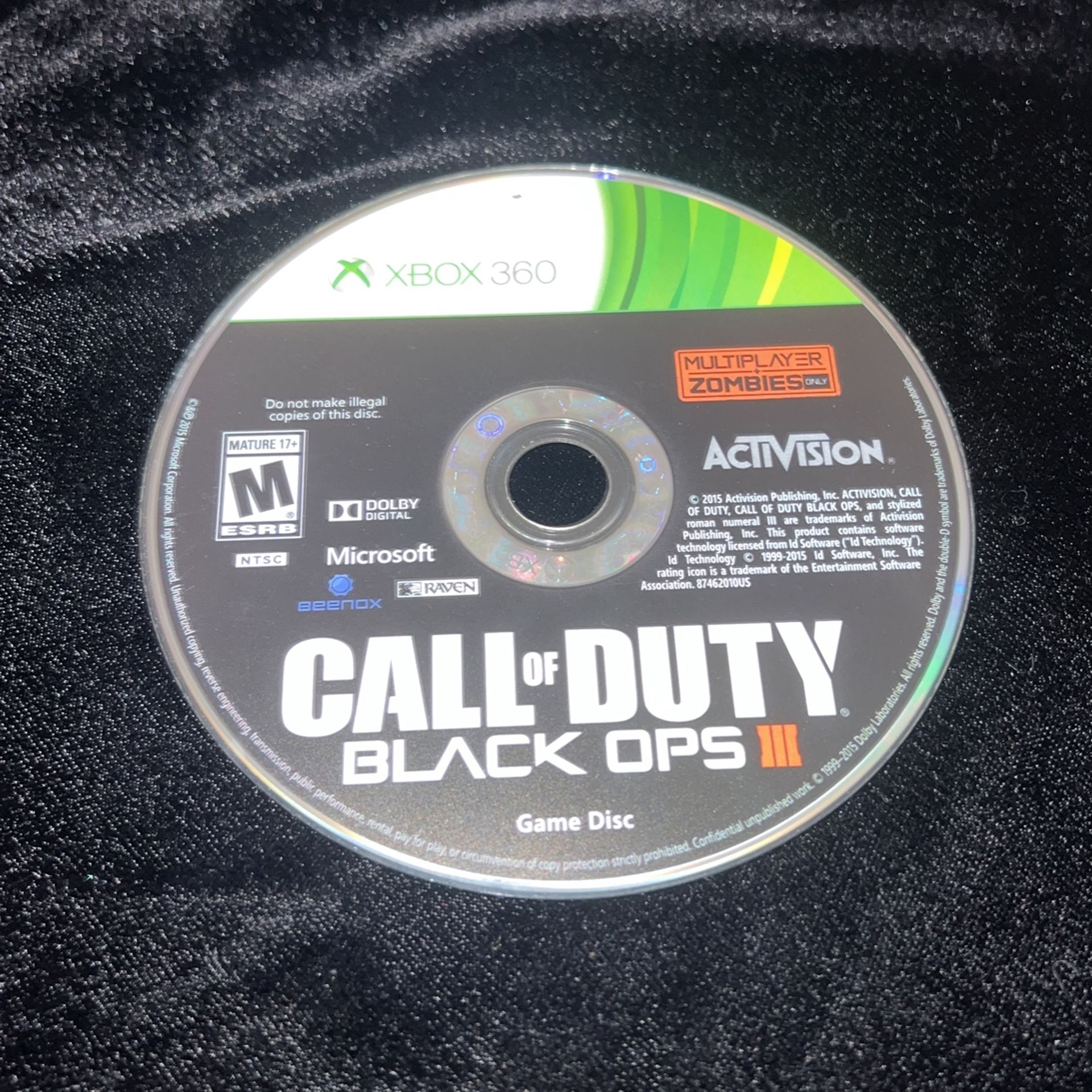 Call Duty Black Ops 3