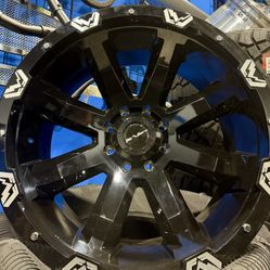 Super-Sale On 24x12 8x165.1 8x170 Wheels & 35x12.50-24 TIRES (We Finance)