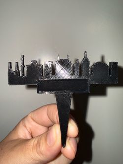 Fresno Skyline Plant Marker