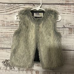 Toddler faux fur vest from Oshkosh size 2t/3t