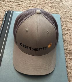 Carhartt Rugged Flex fitted canvas mesh-back cap
