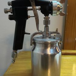 Siphon-feed paint spray gun