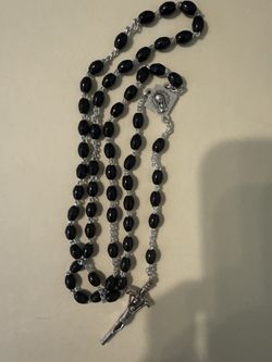 Rosary Glass Beads Rosary Has Been Blessed