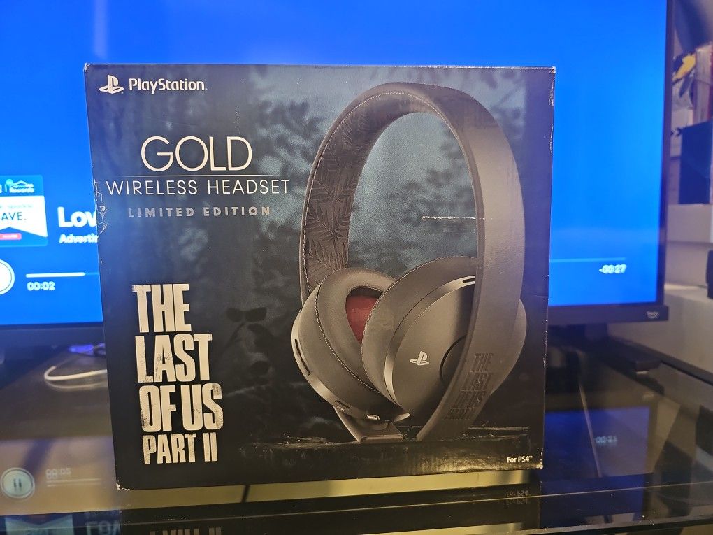 Sony Gold Wireless Headset