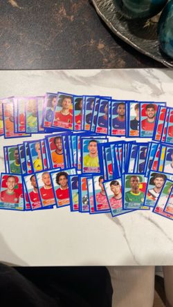 Panini world cup stickers 2026 fifa blue boarder amd red