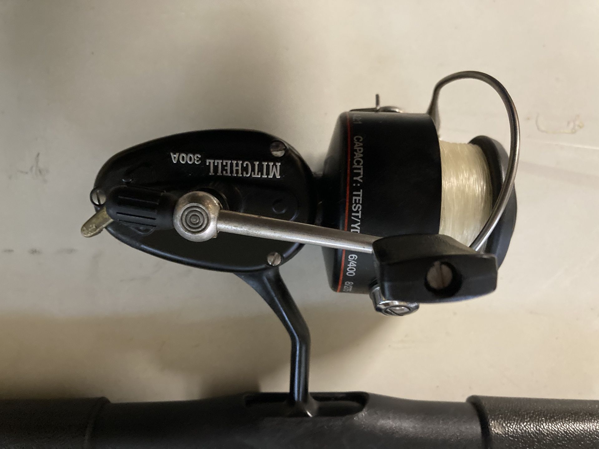 Mitchell 300A reel & Shakespeare Ugly Stic XL Rod