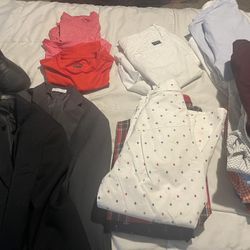 Lot of boy’s clothes  Size 14-16