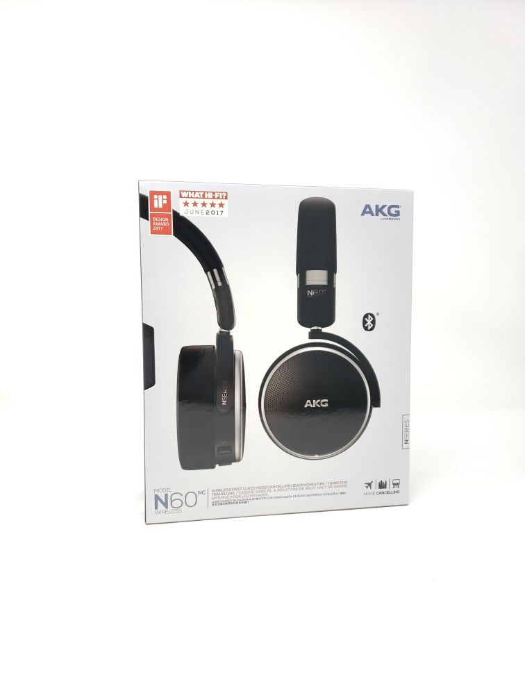 New AKG N60NC N60 NC Wireless Bluetooth Headphones Black