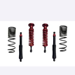 Toytec Aluma Series Boss Coilovers Suspension System 2-3" Lift Kit 22-25 Toyota Tundra Sequoia 2wd 4x4