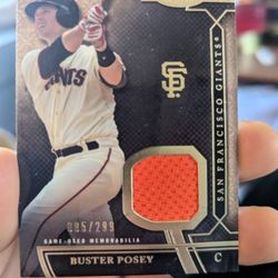 Buster Posey Baseball Card 