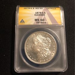 1878-S Morgan Dollar Coin 