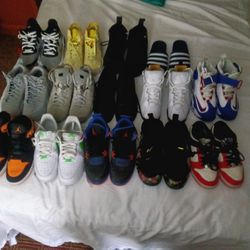 Pick Any Shoes But Not The Green And White Forces And Not The Jordan 4s