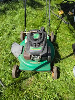 Weed Eater brand mower