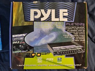 Pyle 200 watt Equalizer Amplifier