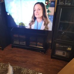 3 Piece Wood TV Entertainment Center