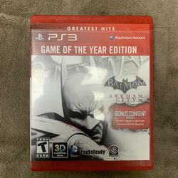Batman Arkham City Game Of The Year Edition Ps3 Game