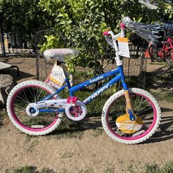 GIRLS HUFFY SEASTAR BIKE