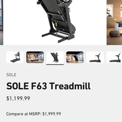 SOLE F63 Treadmill