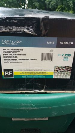 3/4 box coil nails