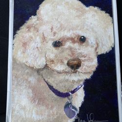 Puppy Painting Panel 