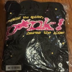 Pink Sp5der Hoodie📲📲📲