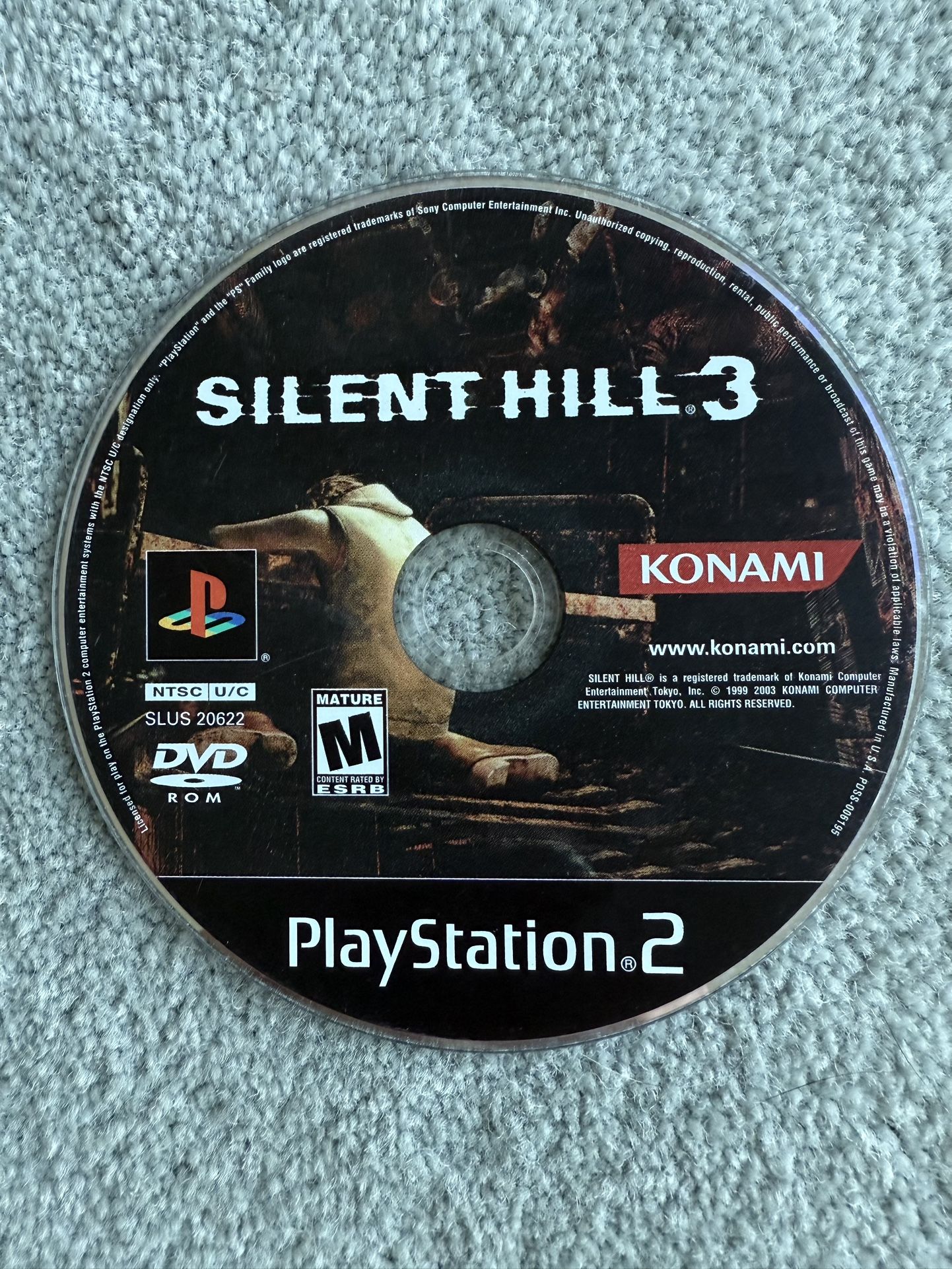 ***NO TRADES!!!*** Silent Hill 3 (PlayStation 2) ***flawless disk***
