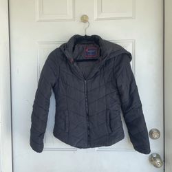 Aéropostale Puffer Coat Hooded Puffer Jacket size XS