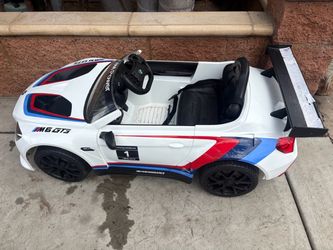 BMW M6 GT3 Kids Ride-On Electric Car