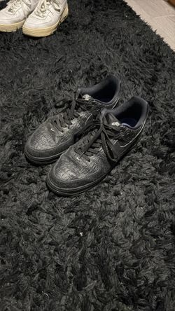 Size 11 Black Crocodile AF1