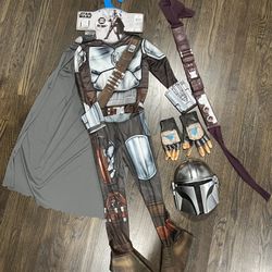 Halloween Costume For Child/Youth-Star Wars Mandalorian