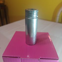 SNAP-ON  3/8 DRIVE  6 POINT  17MM  CROME  DEEP SOCKET 