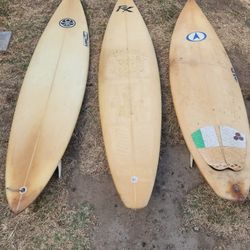 Surfboards $80 Each