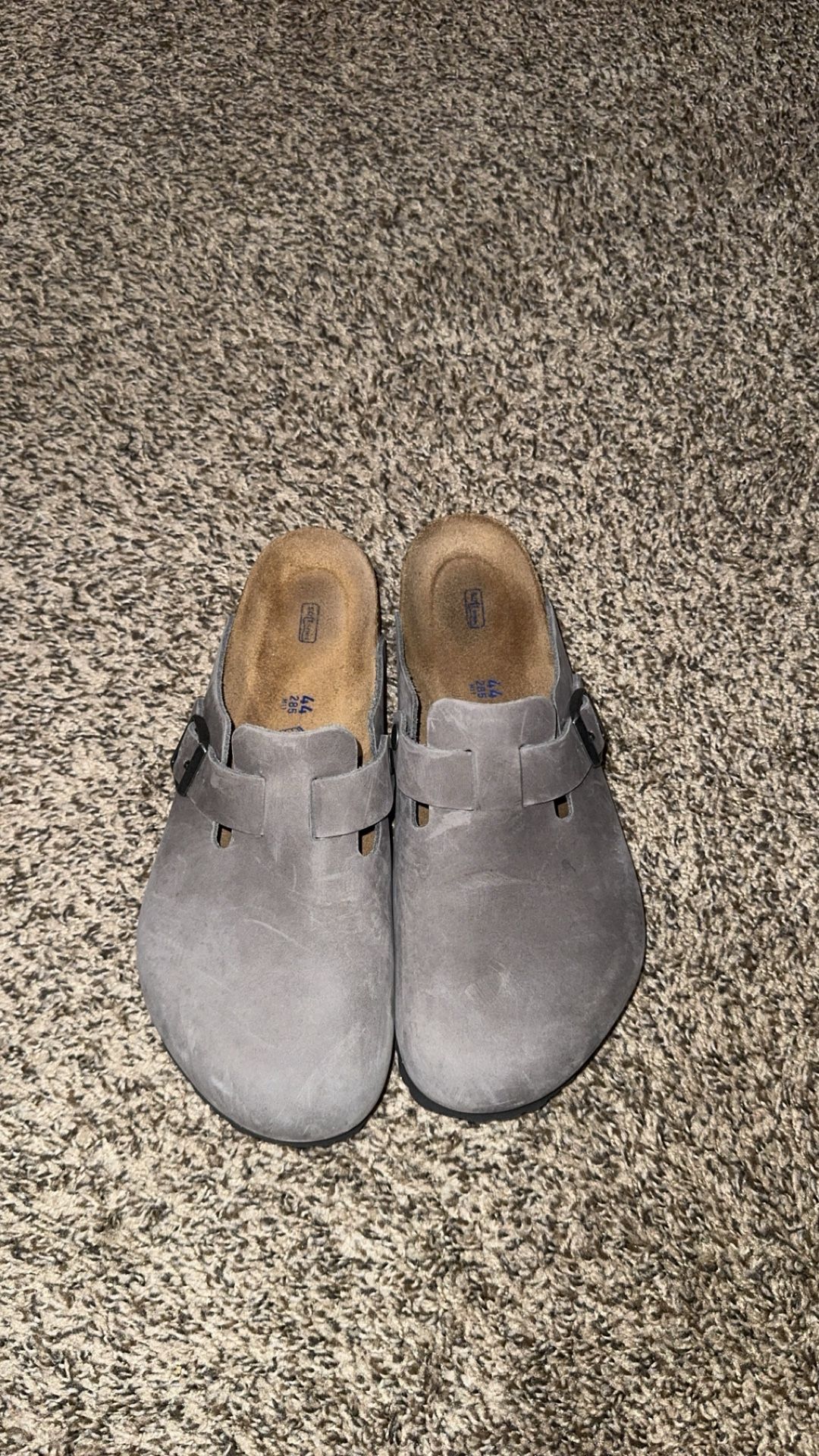 Grey Birkenstock Clogs Men’s