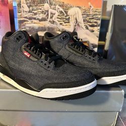 Levi’s x Jordan 3 “Indigo” – Size 10.5 – DS – $250 (RETAIL!)