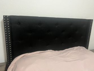 Full Size Bed Frame And  Headboard 