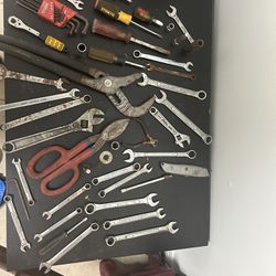 Tools Mix Including Tool Box/$35