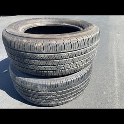 2 Only - 255/60r18 Tires 90% Treads 2023 DOT!!!!!!!!