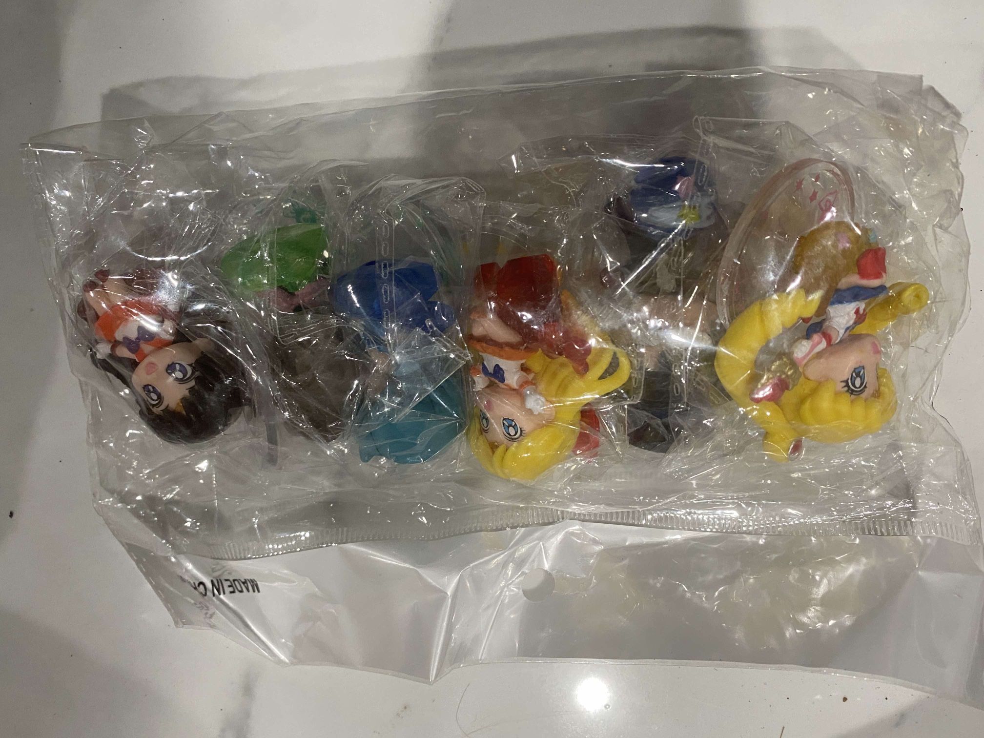 Gashapon Sailor Moon Mini Figure Set - Complete set of 6