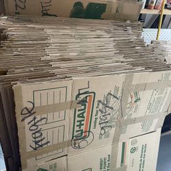 Used  Moving Boxes - Mostly Excellent Condition 