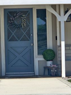 Farmhouse front door