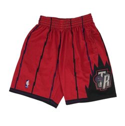 Mitchell Ness Toronto Raptors Shorts Mens Small S 1998 Swingman Vince Basketball