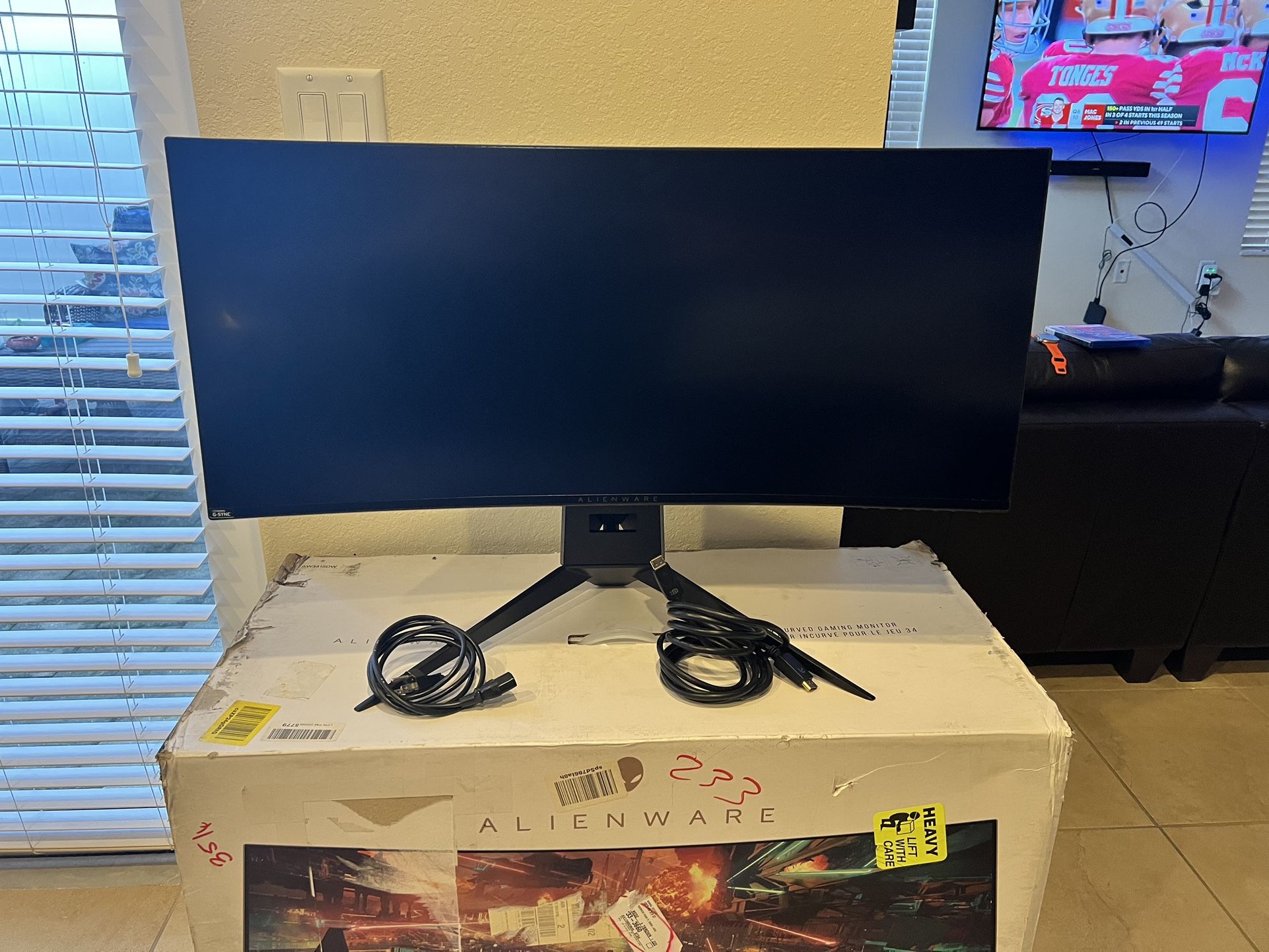 Alienware 34” Curved Ultra wide Gaming Monitor 