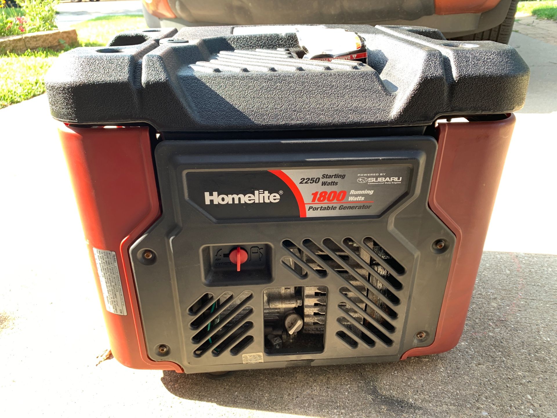 Homelite Portable Generator 2250 Starting watts for Sale in Skokie, IL