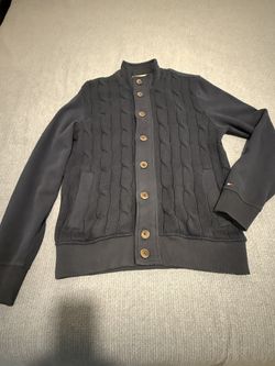 Tommy Hilfiger Navy Cardigan Sweater